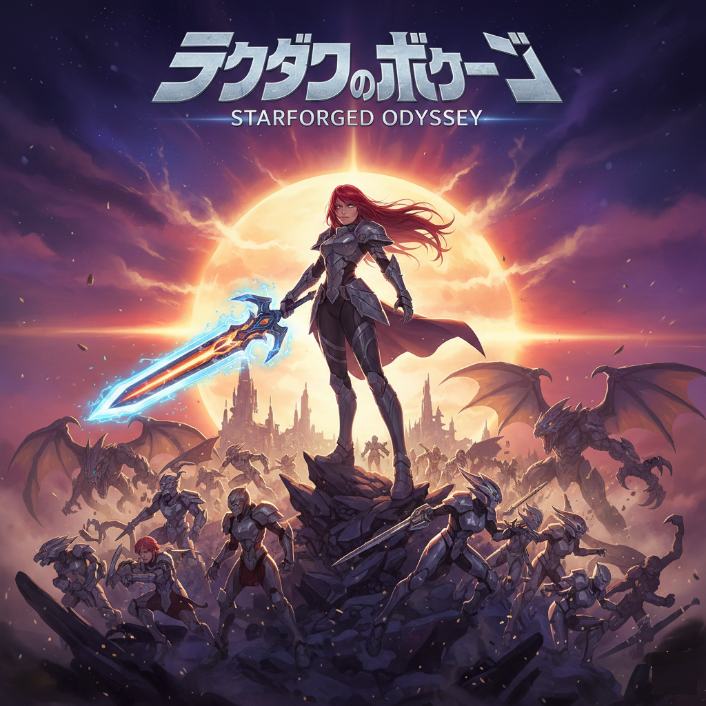 anime ai poster - heroic portrait from photo